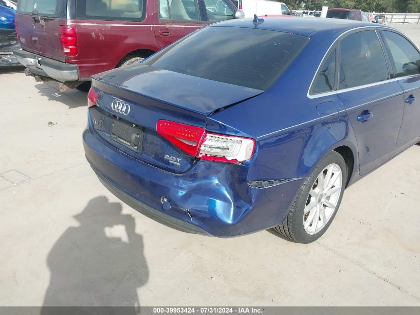 WAUFFAFLXDN042777 2013 Audi A4 2.0T Premium