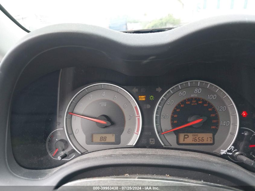 2010 Toyota Corolla S VIN: 2T1BU4EE5AC258109 Lot: 39953438