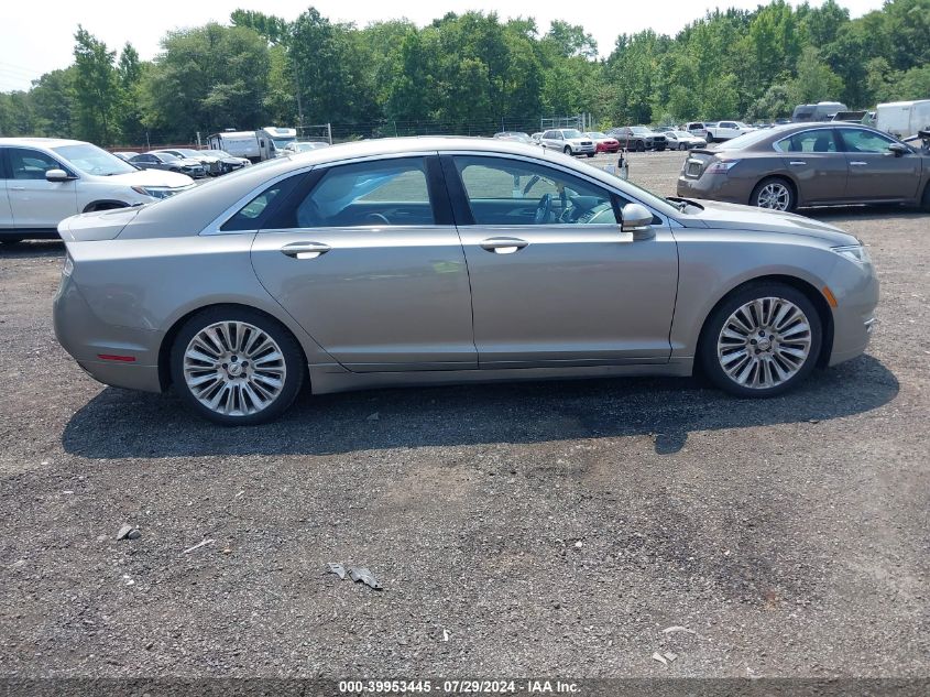 2016 Lincoln Mkz VIN: 3LN6L2G99GR629750 Lot: 39953445