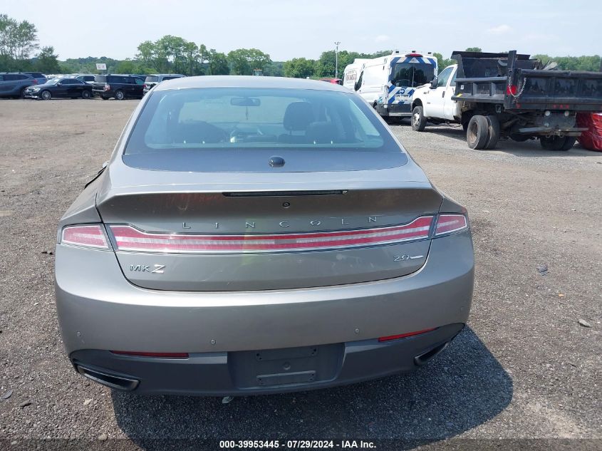 2016 Lincoln Mkz VIN: 3LN6L2G99GR629750 Lot: 39953445