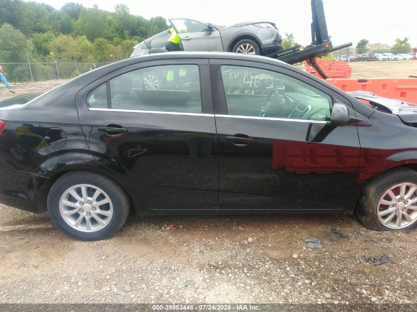 2020 Chevrolet Sonic Fwd Lt VIN: 1G1JD5SB3L4133491 Lot: 39953446