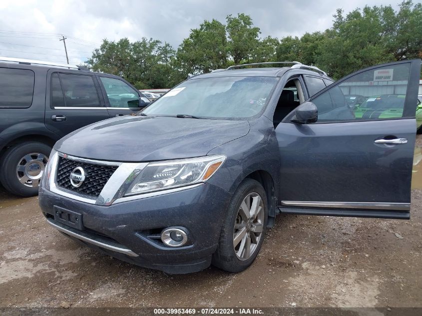 2014 Nissan Pathfinder Platinum VIN: 5N1AR2MN4EC697041 Lot: 39953469