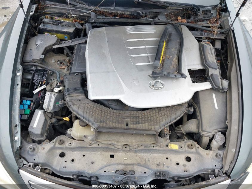 2007 Lexus Ls 460 VIN: JTHBL46FX75022960 Lot: 39953487