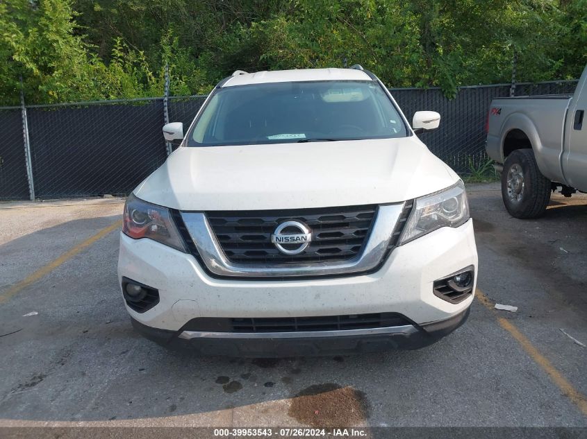 2018 Nissan Pathfinder S/Sv/Sl/Platinum VIN: 5N1DR2MM5JC654696 Lot: 39953543