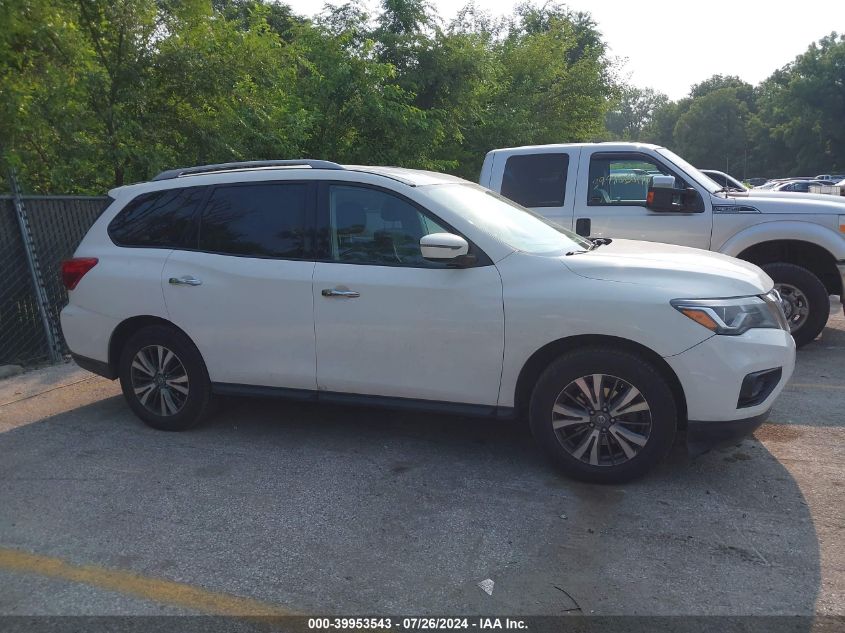 2018 Nissan Pathfinder S/Sv/Sl/Platinum VIN: 5N1DR2MM5JC654696 Lot: 39953543