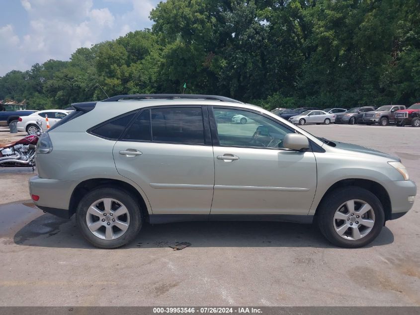 2005 Lexus Rx 330 VIN: JTJHA31U350082359 Lot: 39953546