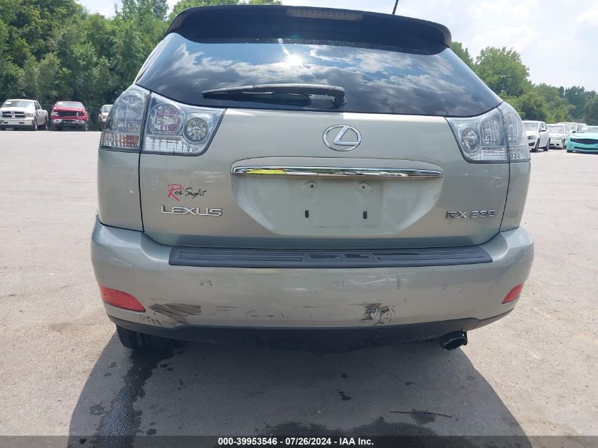 2005 Lexus Rx 330 VIN: JTJHA31U350082359 Lot: 39953546