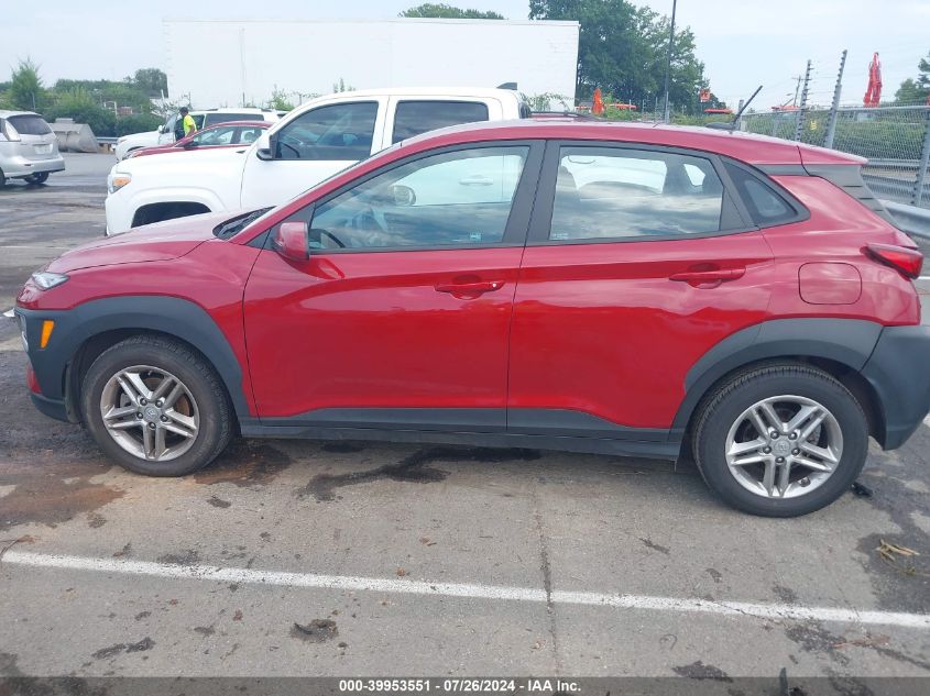 2021 Hyundai Kona Se VIN: KM8K12AA6MU646727 Lot: 39953551