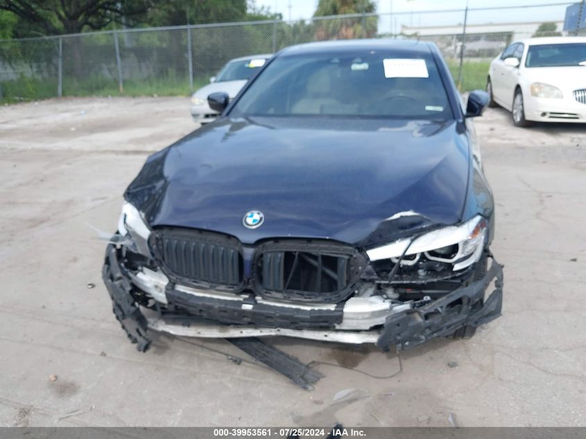 VIN WBAJA5C57KBX87197 2019 BMW 530I