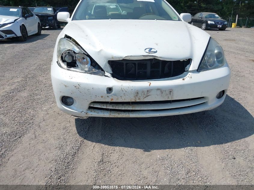 2005 Lexus Es 330 VIN: JTHBA30G155079157 Lot: 39953575