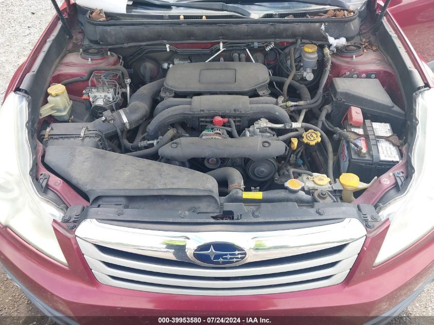 2011 Subaru Outback 2.5I Premium VIN: 4S4BRBBC2B3338045 Lot: 39953580