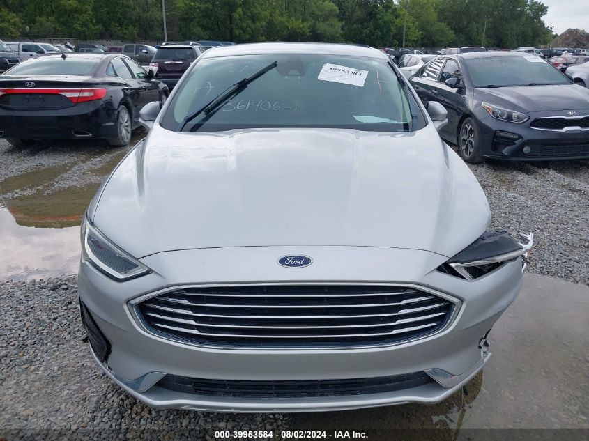 2019 Ford Fusion Sel VIN: 3FA6P0CD2KR140998 Lot: 39953584