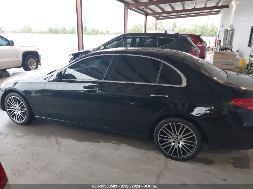 2023 Mercedes-Benz C 300 Sedan VIN: W1KAF4GB2PR147112 Lot: 39953589