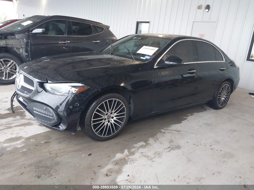 VIN W1KAF4GB2PR147112 2023 MERCEDES-BENZ C 300 SEDAN