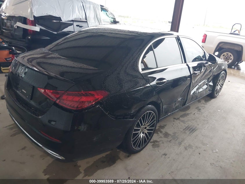 VIN W1KAF4GB2PR147112 2023 MERCEDES-BENZ C 300 SEDAN