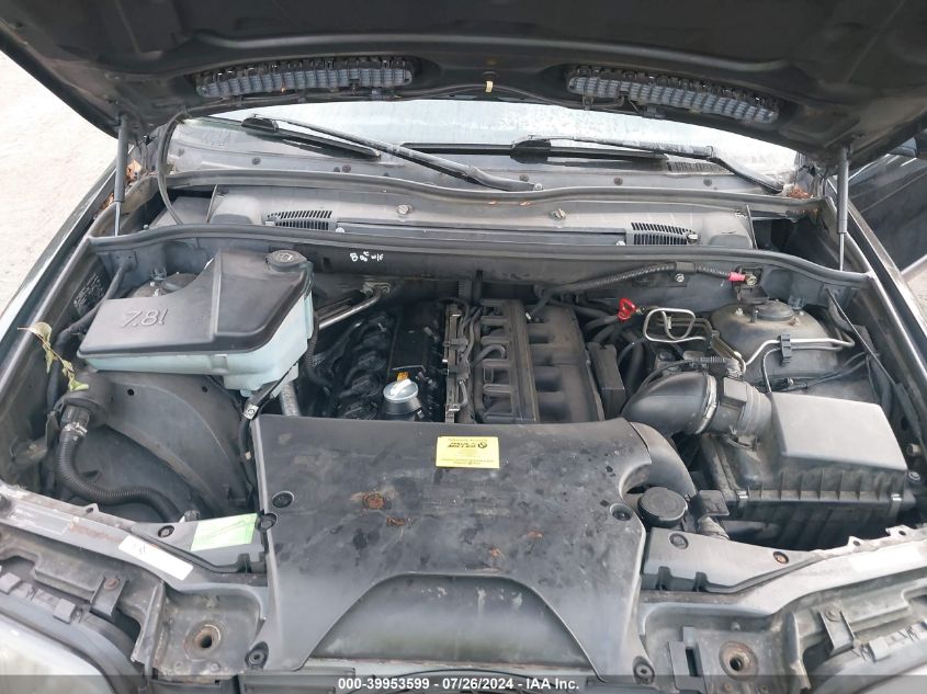 2006 BMW X5 3.0I VIN: 5UXFA13576LY26256 Lot: 39953599