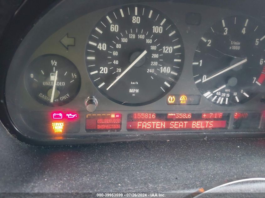 2006 BMW X5 3.0I VIN: 5UXFA13576LY26256 Lot: 39953599