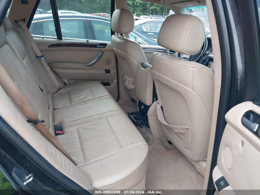 2006 BMW X5 3.0I VIN: 5UXFA13576LY26256 Lot: 39953599