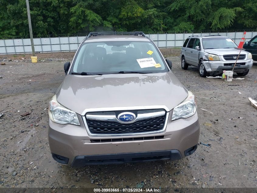 2015 Subaru Forester 2.5I VIN: JF2SJABCXFH814767 Lot: 39953665