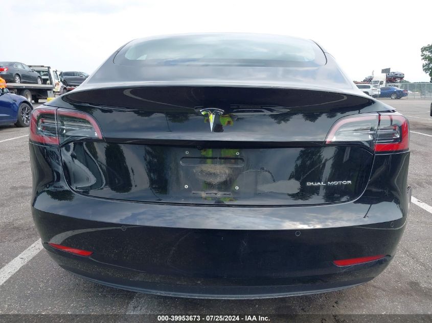 5YJ3E1EB4JF103374 2018 Tesla Model 3 Long Range/Performance