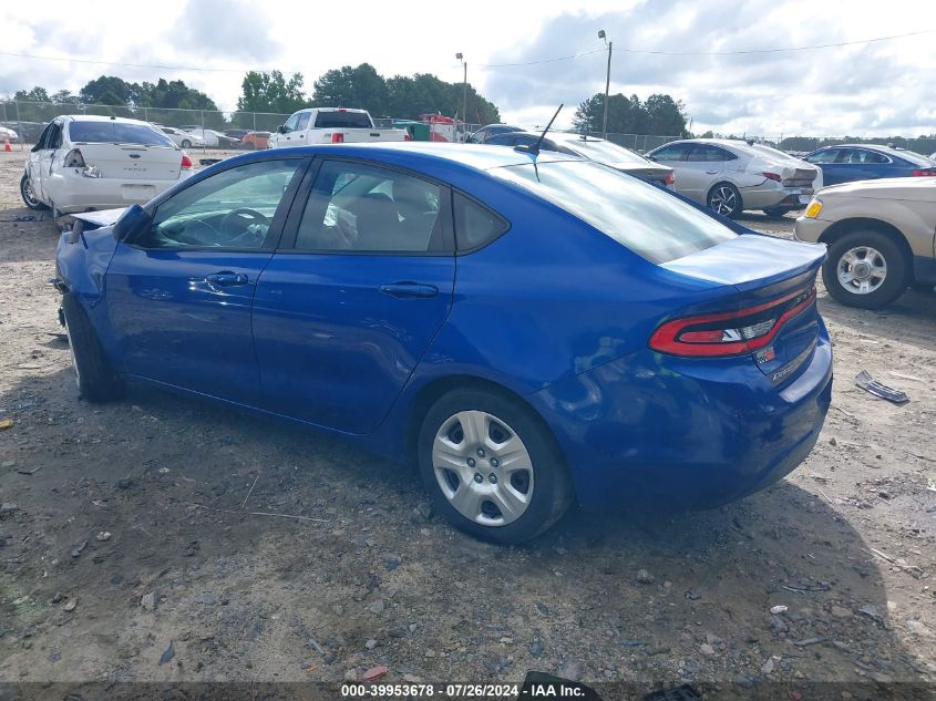 2014 Dodge Dart Se VIN: 1C3CDFAA2ED716530 Lot: 39953678