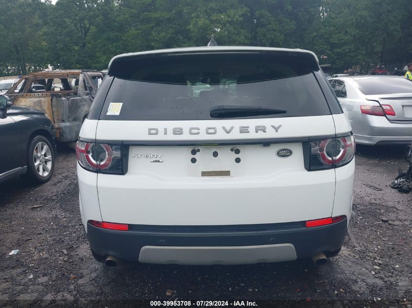 2017 Land Rover Discovery Sport Hse VIN: SALCR2BG5HH667807 Lot: 39953708