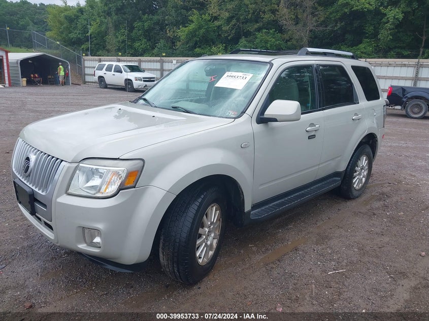 2009 Mercury Mariner Premier V6 VIN: 4M2CU97G69KJ09292 Lot: 39953733