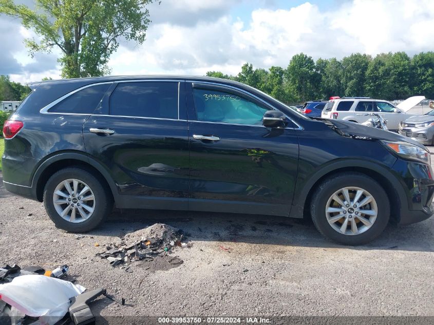 2019 Kia Sorento 2.4L L VIN: 5XYPG4A35KG437287 Lot: 39953750