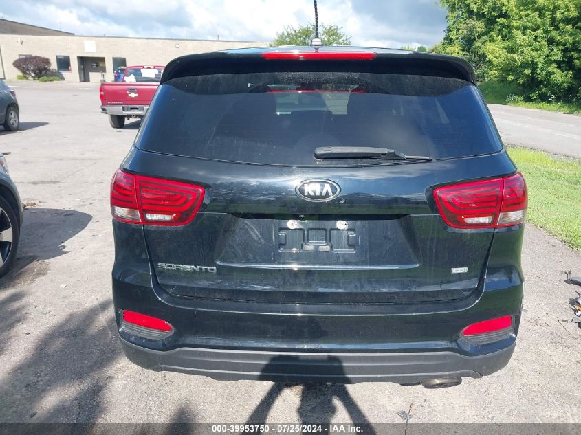 2019 Kia Sorento 2.4L L VIN: 5XYPG4A35KG437287 Lot: 39953750