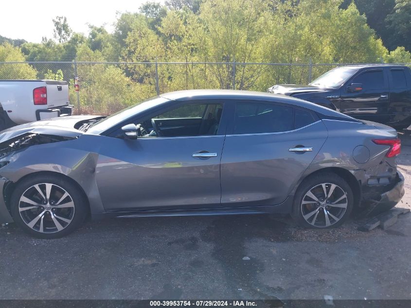 2017 Nissan Maxima 3.5 Sv VIN: 1N4AA6AP5HC428274 Lot: 39953754