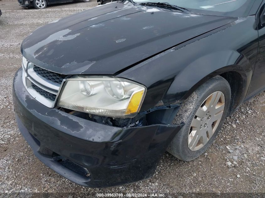 2013 Dodge Avenger Se VIN: 1C3CDZAB7DN753561 Lot: 39953769