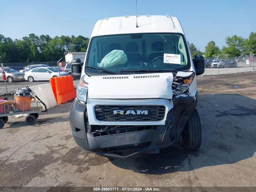 2021 Ram Promaster 3500 High Roof 159 Wb VIN: 3C6MRVHG2ME545367 Lot: 39953771