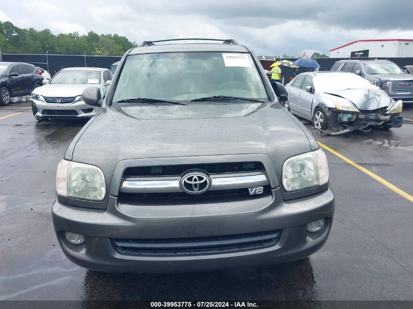 2005 Toyota Sequoia Sr5 V8 VIN: 5TDZT34A05S257778 Lot: 39953775