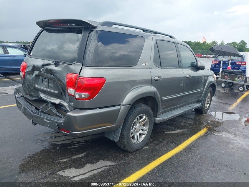 2005 Toyota Sequoia Sr5 V8 VIN: 5TDZT34A05S257778 Lot: 39953775