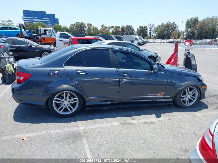 2013 Mercedes-Benz C 250 Luxury/Sport VIN: WDDGF4HB8DA802635 Lot: 39953782