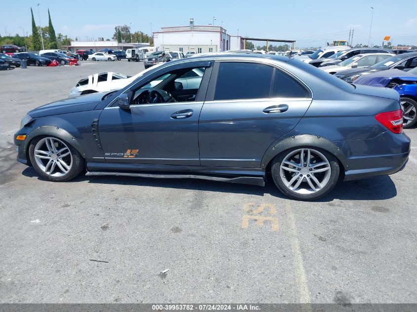 2013 Mercedes-Benz C 250 Luxury/Sport VIN: WDDGF4HB8DA802635 Lot: 39953782