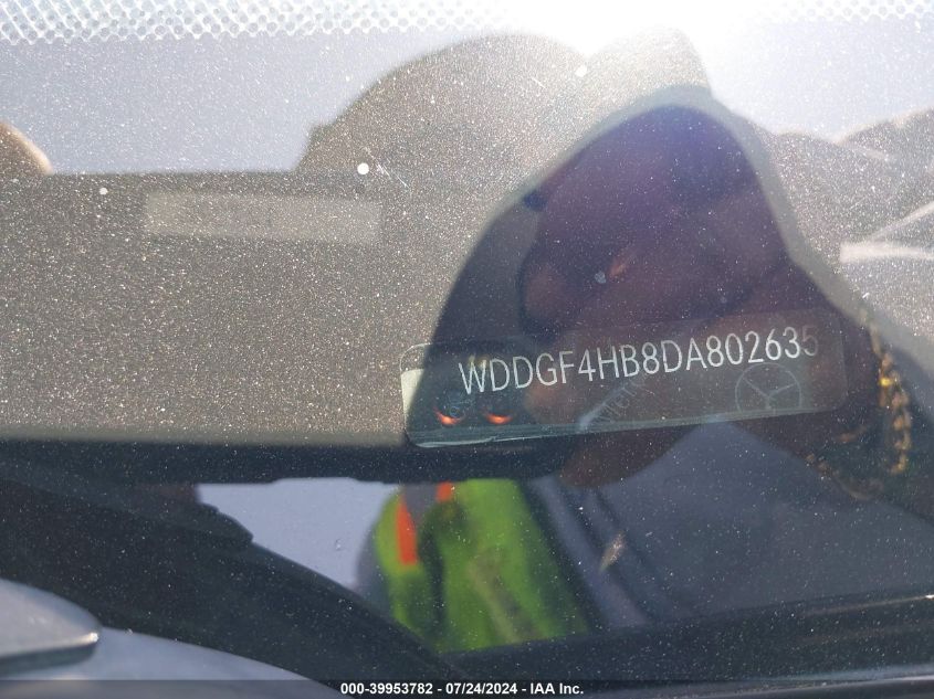 2013 Mercedes-Benz C 250 Luxury/Sport VIN: WDDGF4HB8DA802635 Lot: 39953782