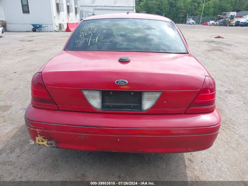 2006 Ford Crown Victoria Police Interceptor VIN: 2FAFP71W16X144741 Lot: 39953818