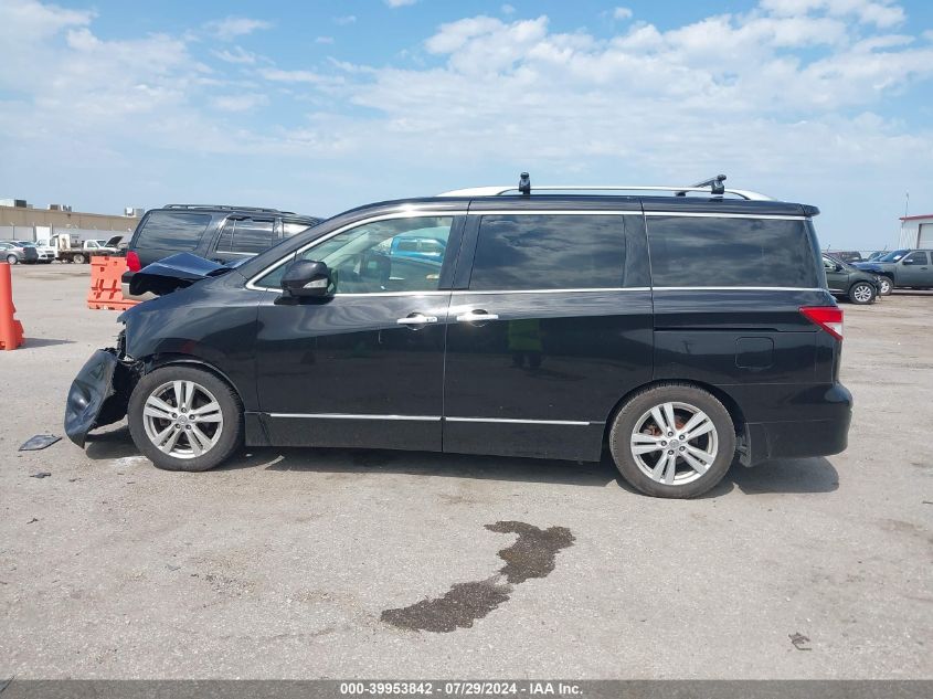 2012 Nissan Quest Le VIN: JN8AE2KP6C9030913 Lot: 39953842