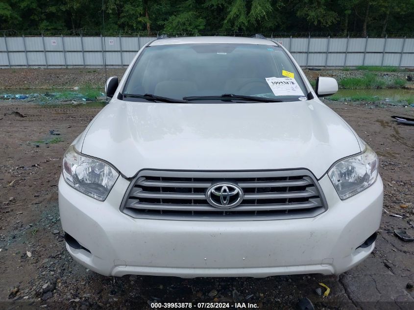 2009 Toyota Highlander VIN: JTEDS41A792087242 Lot: 39953878