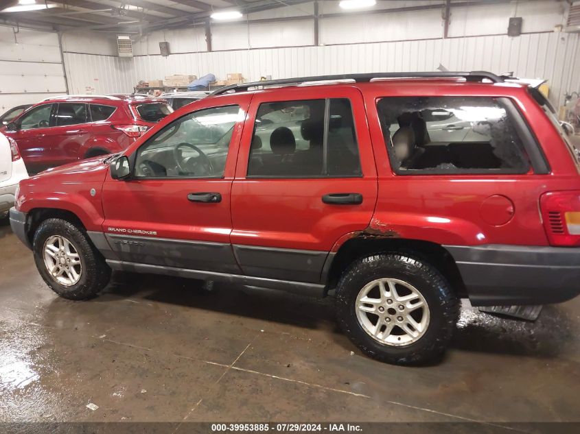 2004 Jeep Grand Cherokee Laredo VIN: 1J4GW48S14C400092 Lot: 39953885