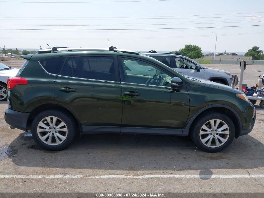 2013 Toyota Rav4 Limited VIN: JTMDFREVXD5016417 Lot: 39953898