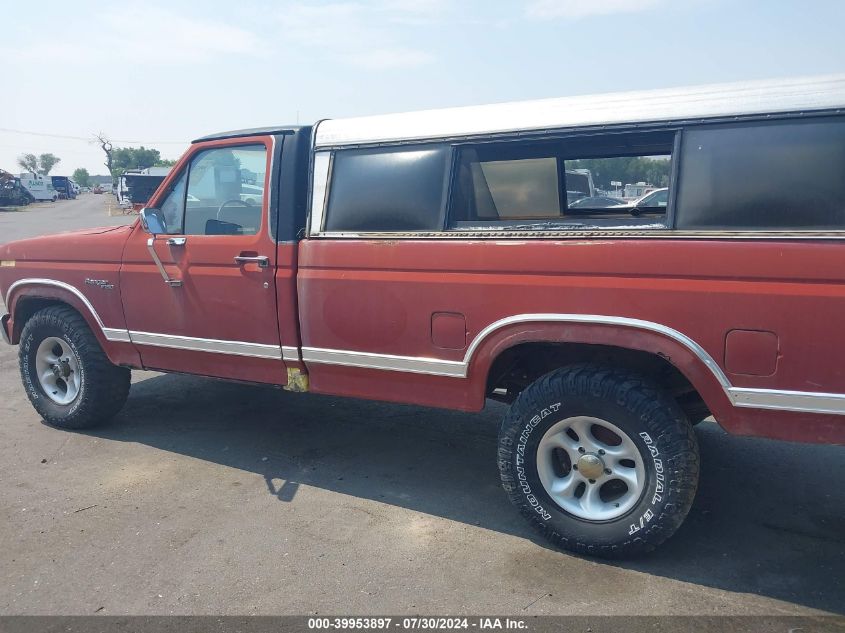 1980 Ford F150 VIN: F14GPHA9839 Lot: 39953897
