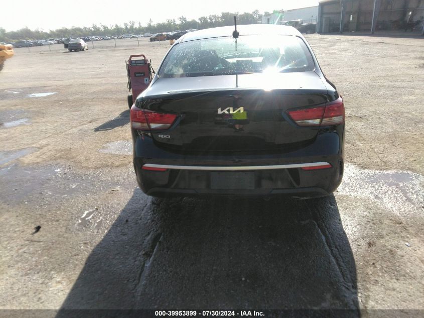 2022 Kia Rio Lx VIN: 3KPA24AD3NE463305 Lot: 39953899