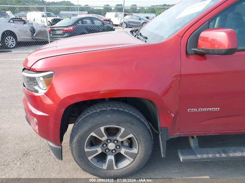 2016 Chevrolet Colorado Z71 VIN: 1GCGTDE38G1182549 Lot: 39953928