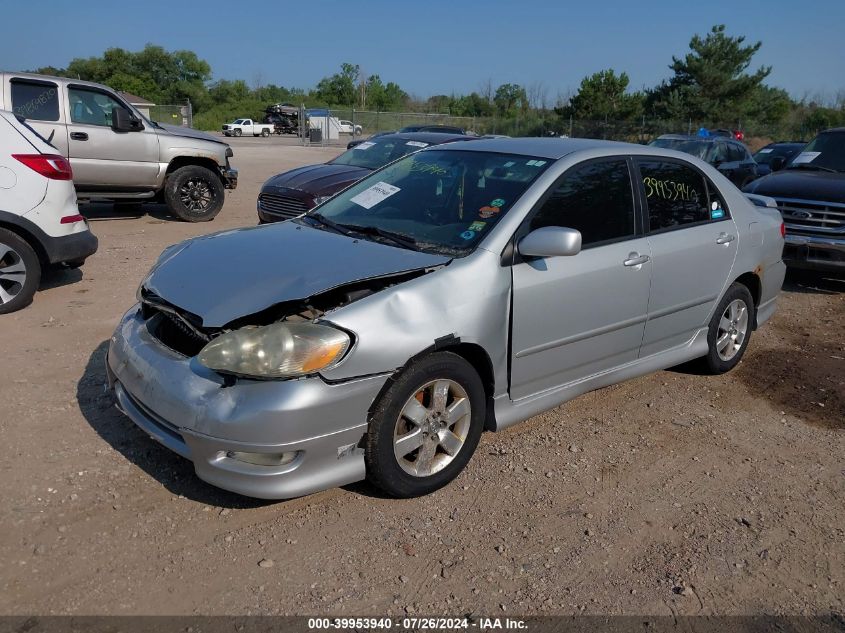 2008 Toyota Corolla S VIN: 1NXBR32EX8Z949838 Lot: 39953940