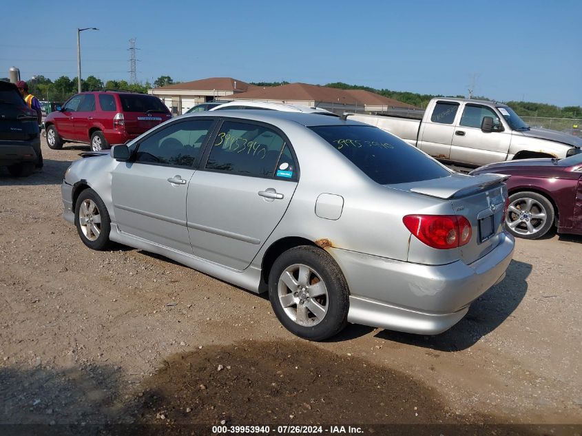 2008 Toyota Corolla S VIN: 1NXBR32EX8Z949838 Lot: 39953940