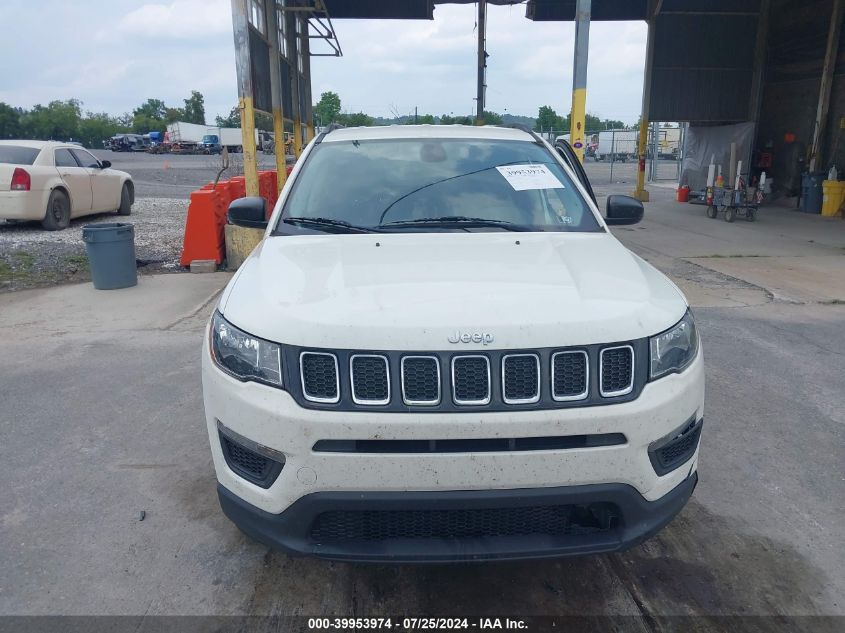 2018 Jeep Compass Sport 4X4 VIN: 3C4NJDAB2JT360708 Lot: 39953974