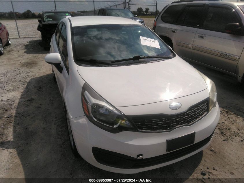 2013 Kia Rio Lx VIN: KNADM4A36D6148725 Lot: 39953987