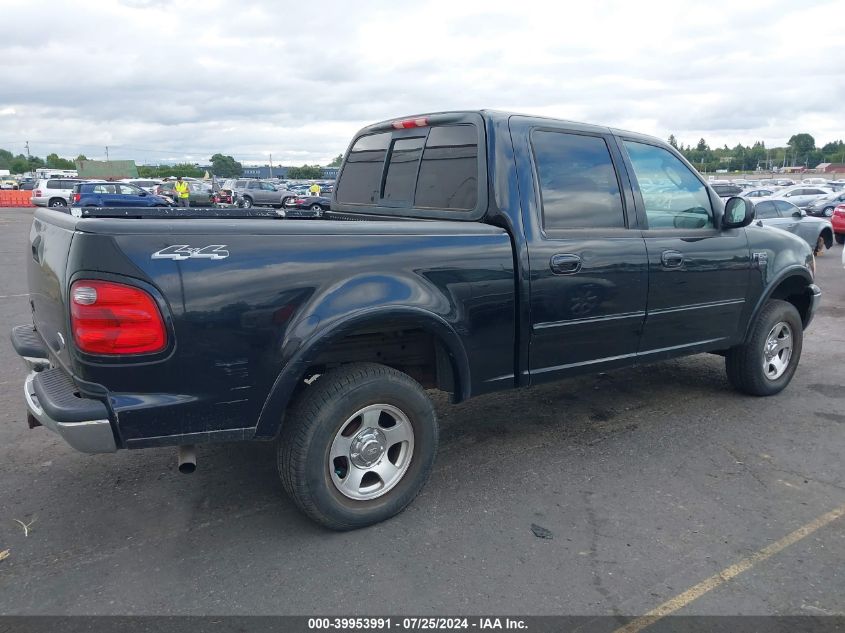 2002 Ford F-150 Lariat/Xlt VIN: 1FTRW08652KD61228 Lot: 39953991